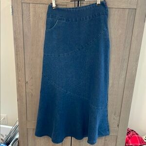Denim Blue Women's Skirt